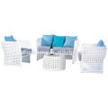 Wicker furniture garden sofa sets backyard wicker sofa